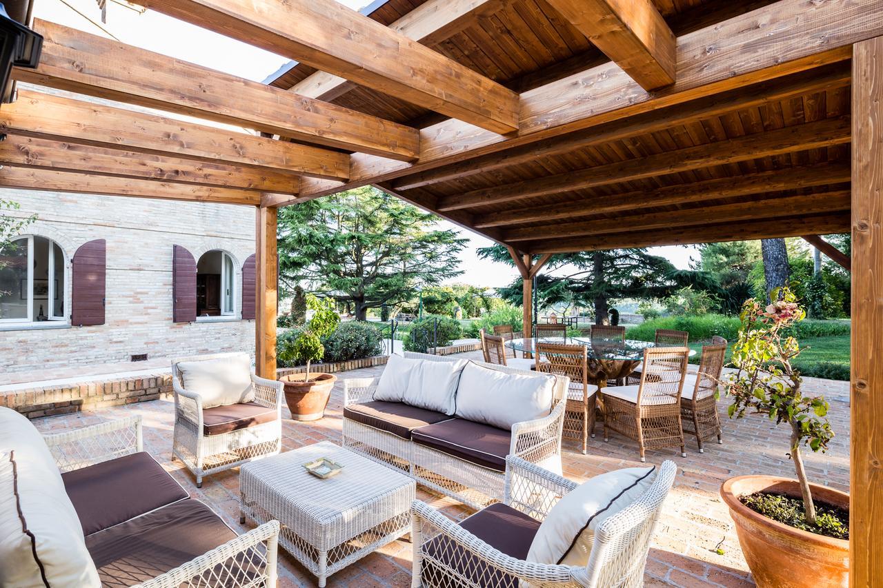 Villa Tergi Luxury Marche Monte Canepino Luaran gambar