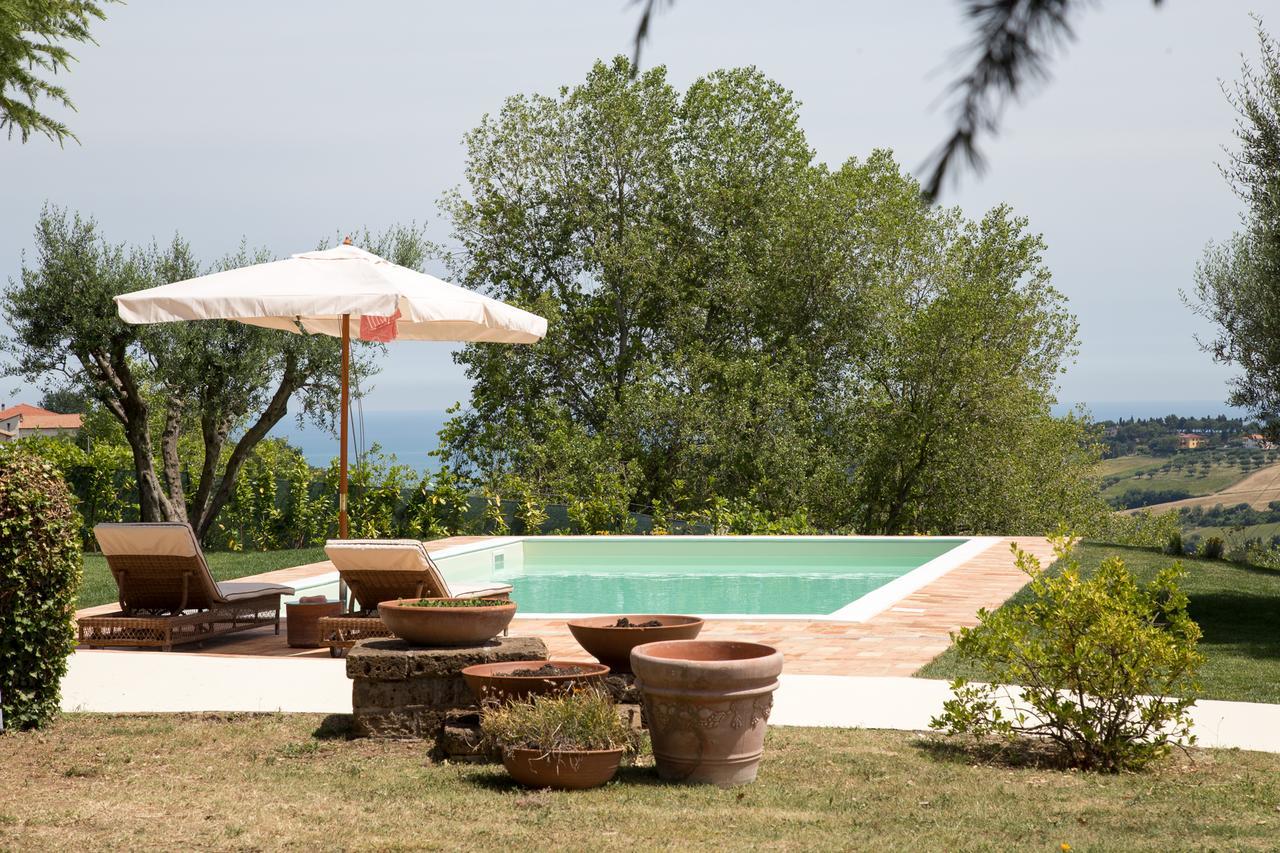 Villa Tergi Luxury Marche Monte Canepino Luaran gambar