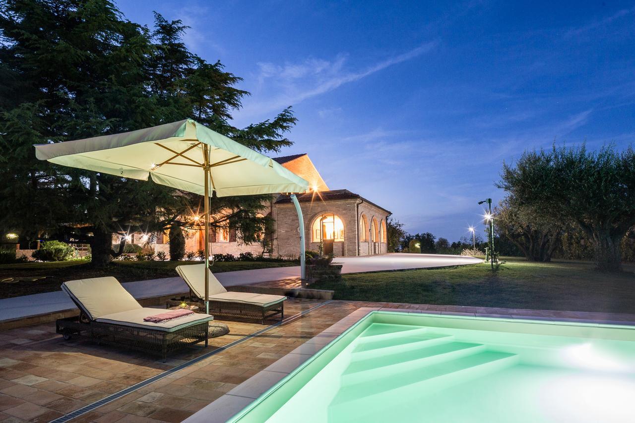 Villa Tergi Luxury Marche Monte Canepino Luaran gambar